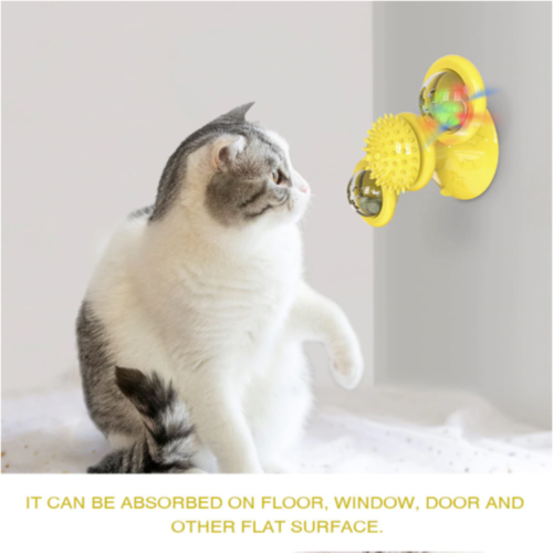 Interactive Cat Toy Ball For Indoor Cats and Kittens - Light Bright Paws