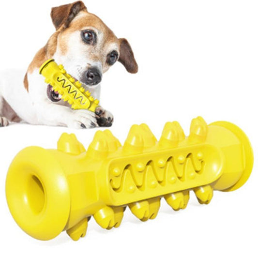 Treat Dispensing Dog Chew Toy - Pet Teeth Cleaning Toy For Dog Dental Health - Light Bright Paws